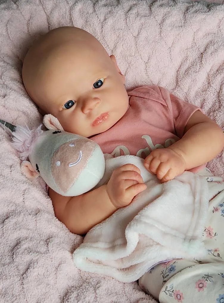 Mary Awake Reborn Baby Doll by Shaylee Price | Little Wolf Nursery