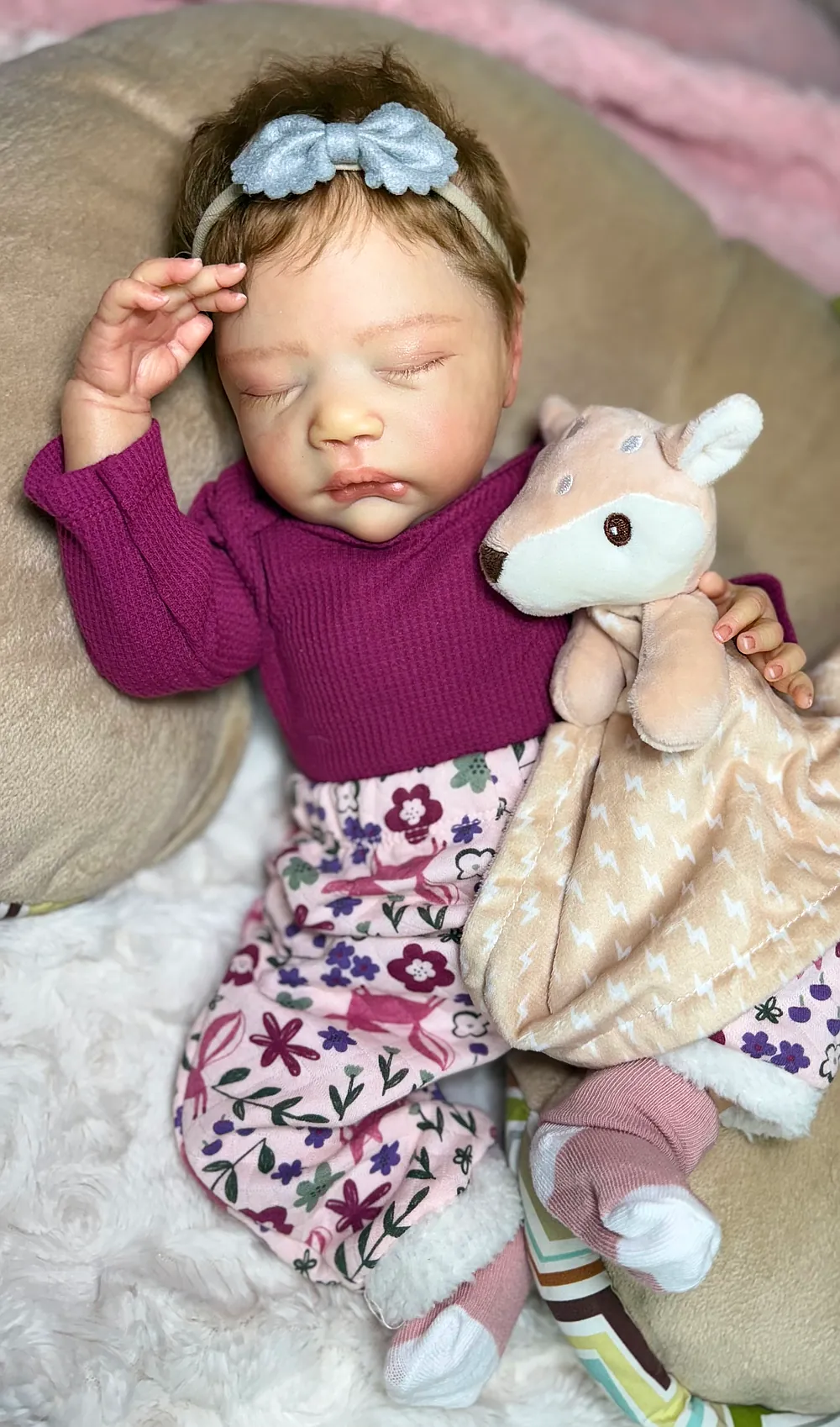 by Karen Pack from Wee Wonders Nursery on Reborns