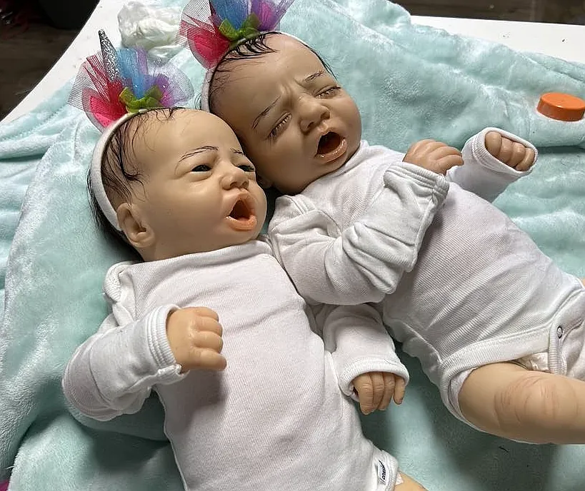 【リボーンドール】双子の赤ちゃん (BLAKE) Blake Reborn Baby Doll by Phyllis R Schomaker | Rainbow Reborns
