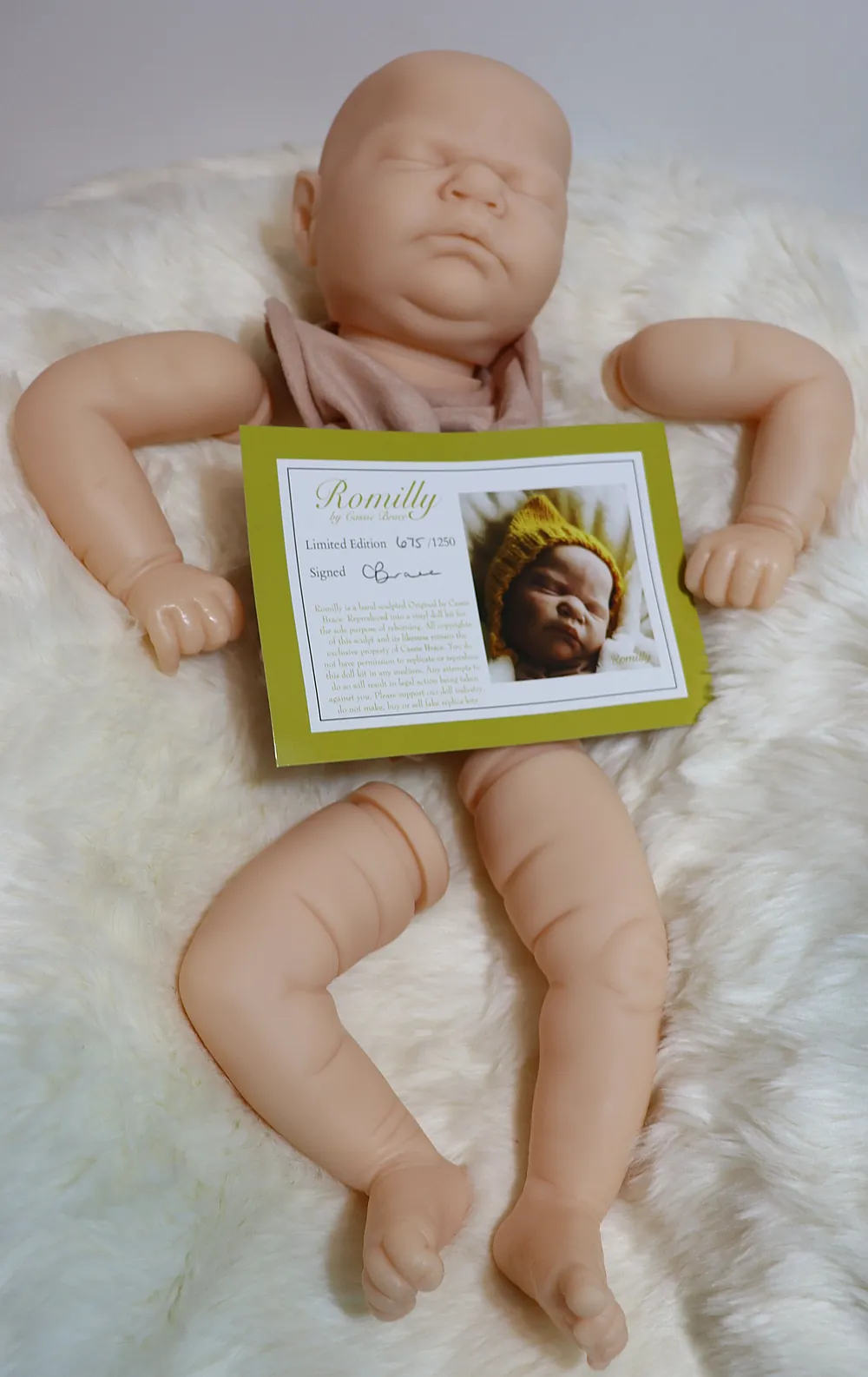 Romilly Brace Love Reborn Doll Kit by Stacy A Osborne | My Reborn