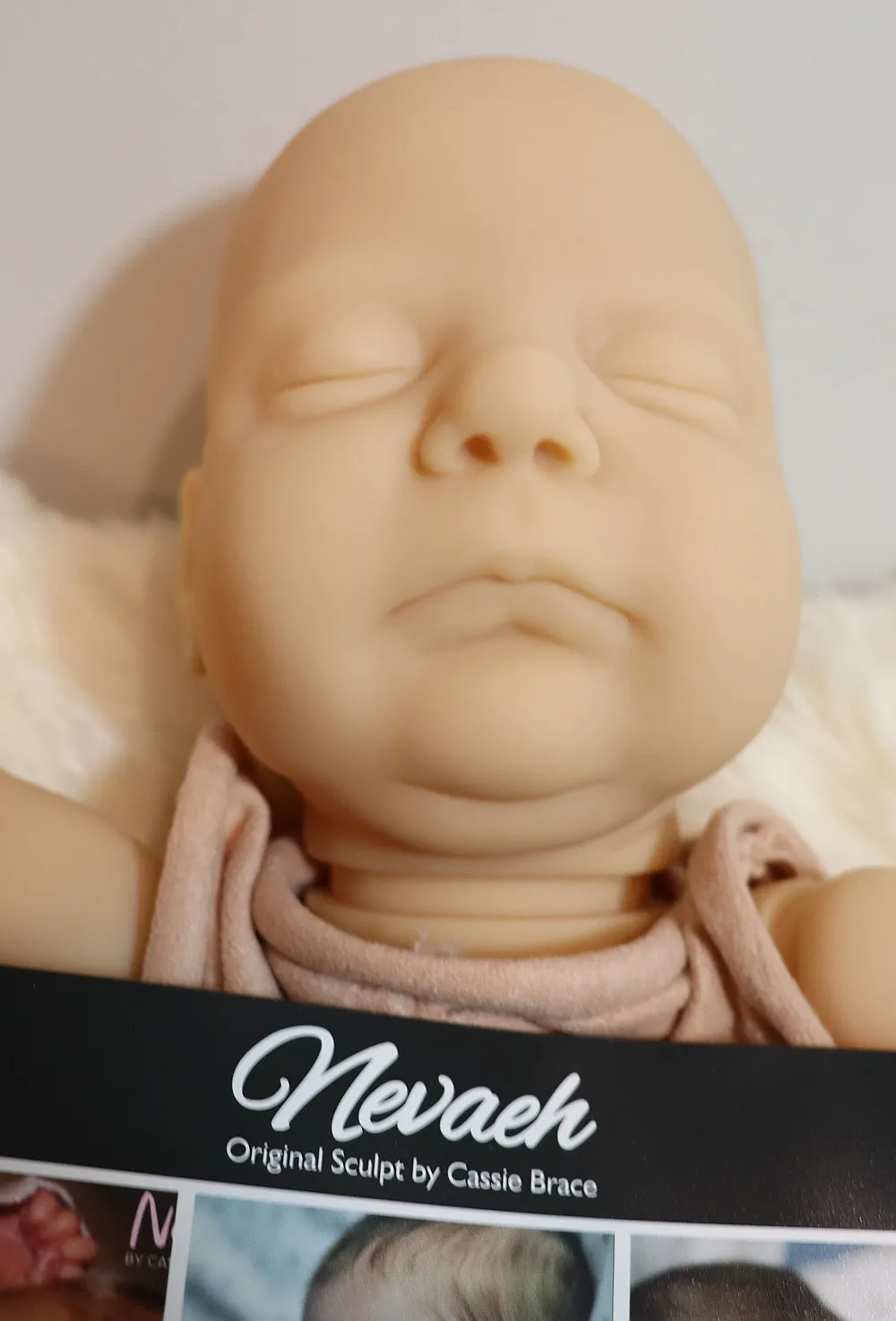 Nevaeh Brace Love Reborn Doll Kit by Stacy A Osborne | My Reborn