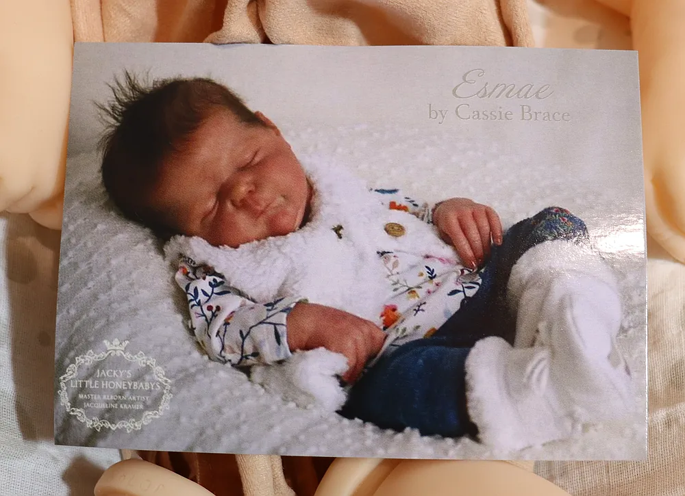 【Z23380】LOVE BRACE Esmae Brace Love Reborn Doll Kit by Stacy A Osborne | My Reborn