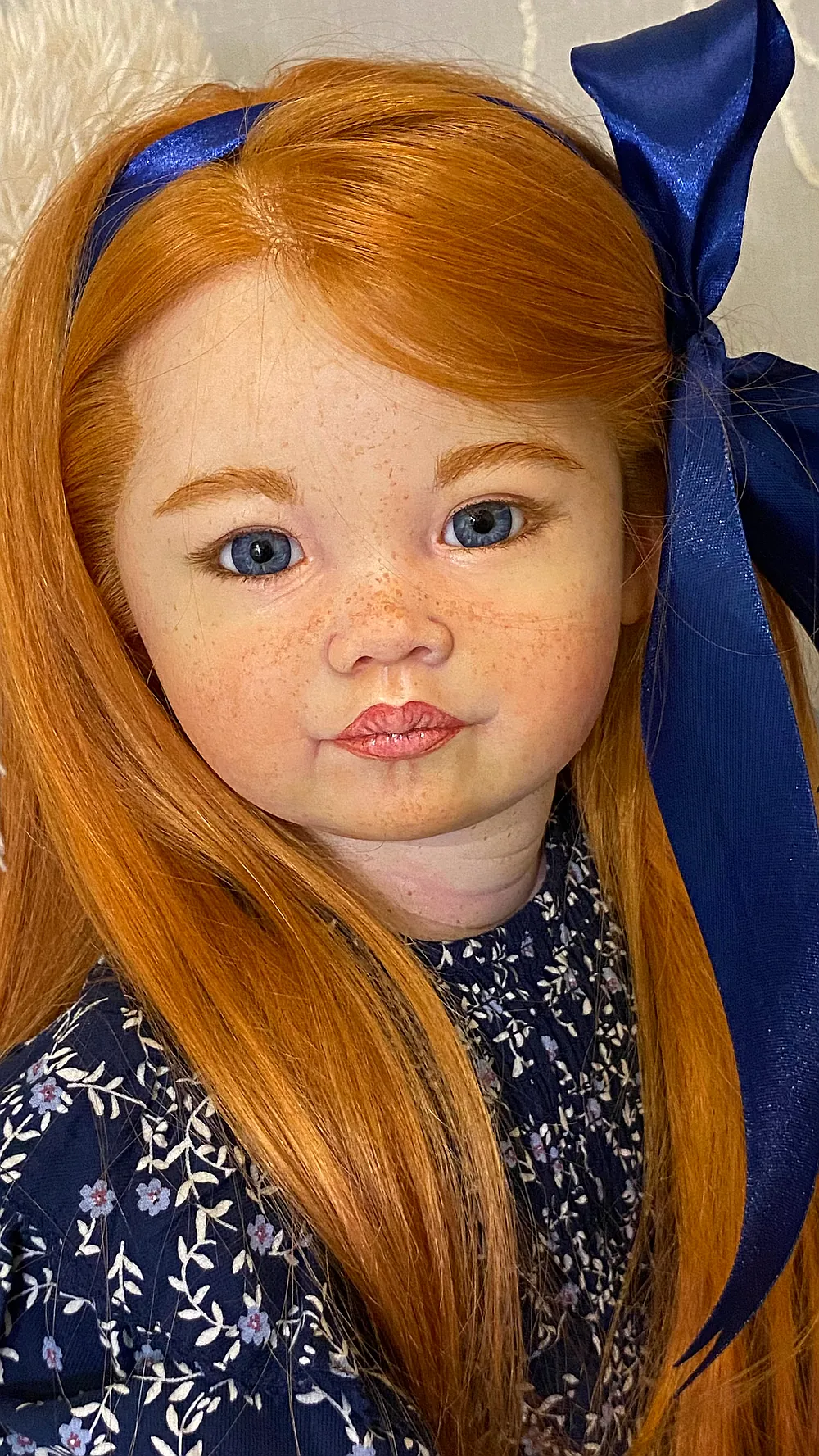 Leonie reborn doll for sale by Ruth Aguilar | Le Ruban Rose Nursery