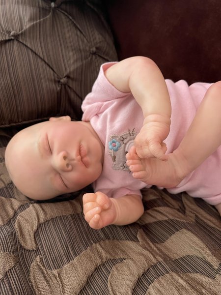 Felicity Reborn Baby Doll by Elizabeth Hart | Pink Dragonfly Nursery