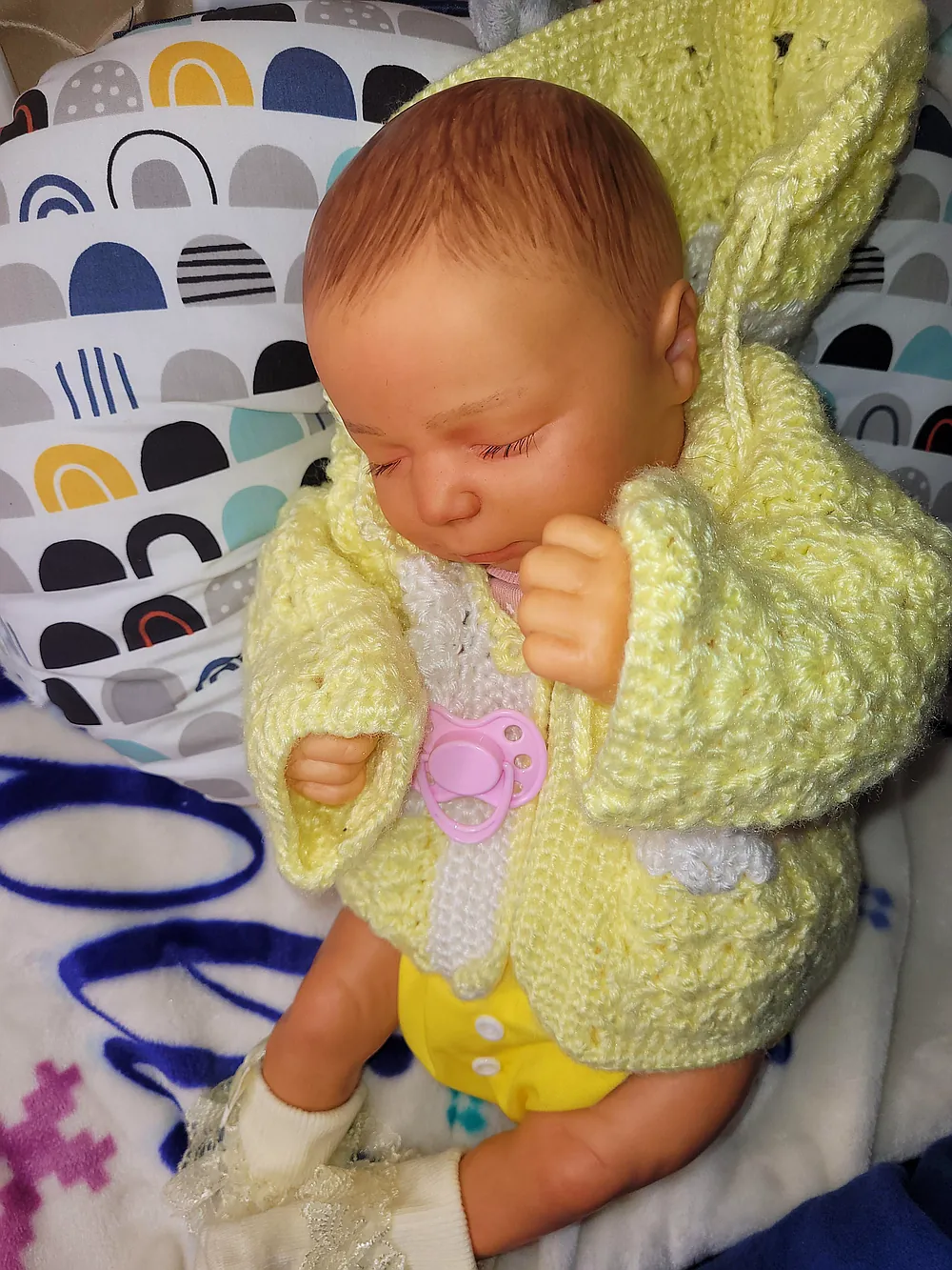 Miya Asleep Reborn Baby Doll by Ana Gagnon | Lil Papus Babies