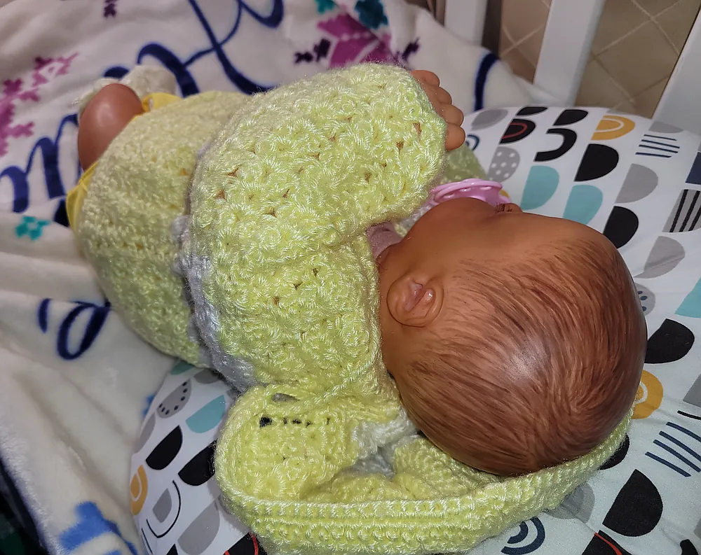 Miya Asleep Reborn Baby Doll by Ana Gagnon | Lil Papus Babies