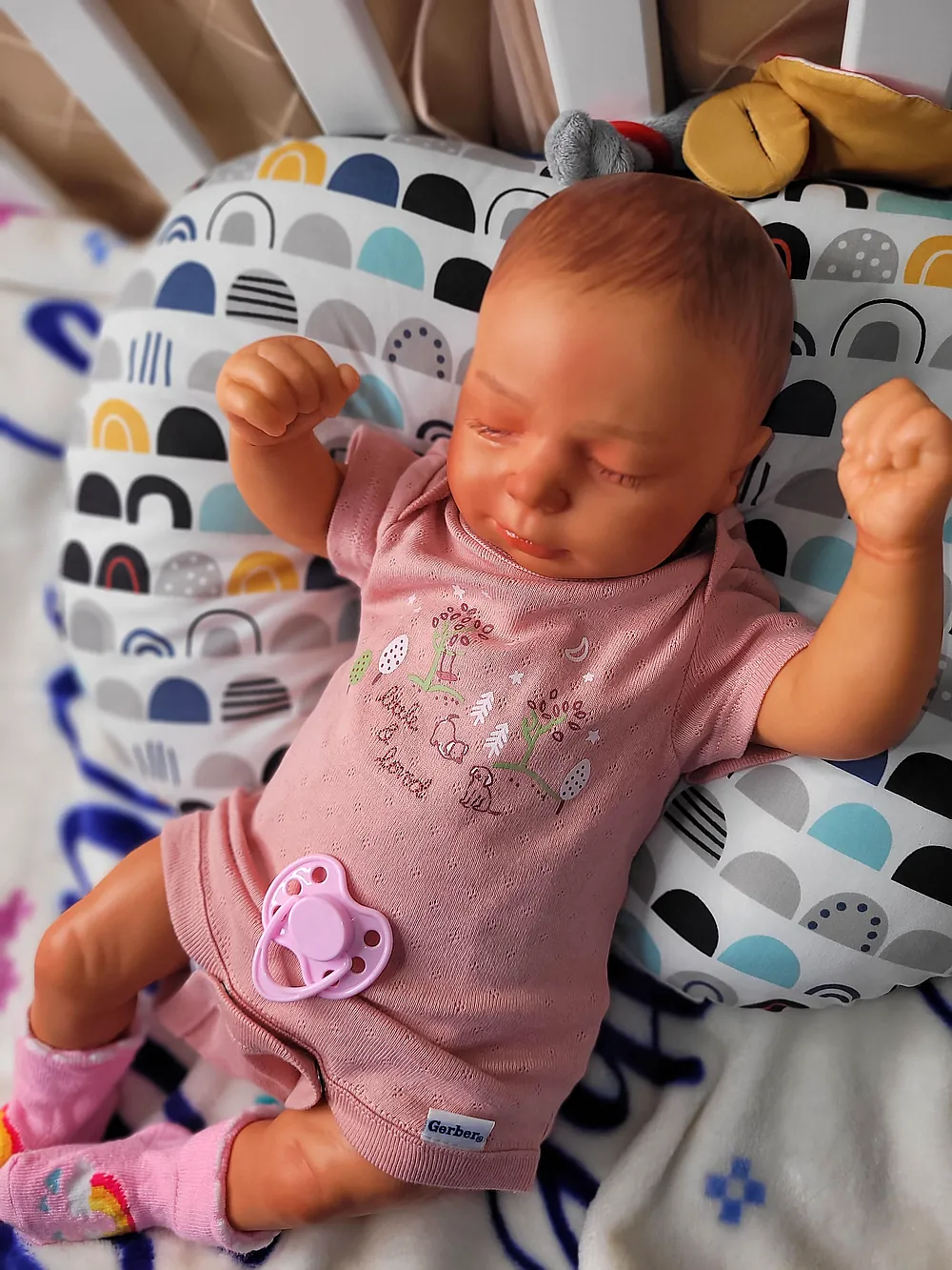 Miya Asleep Reborn Baby Doll by Ana Gagnon | Lil Papus Babies