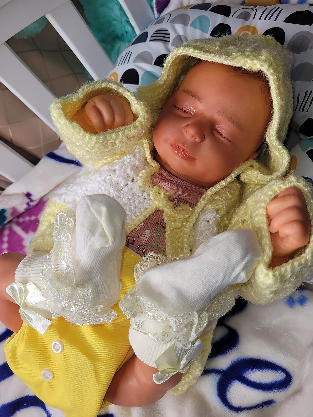 Miya Asleep Reborn Baby Doll by Ana Gagnon | Lil Papus Babies