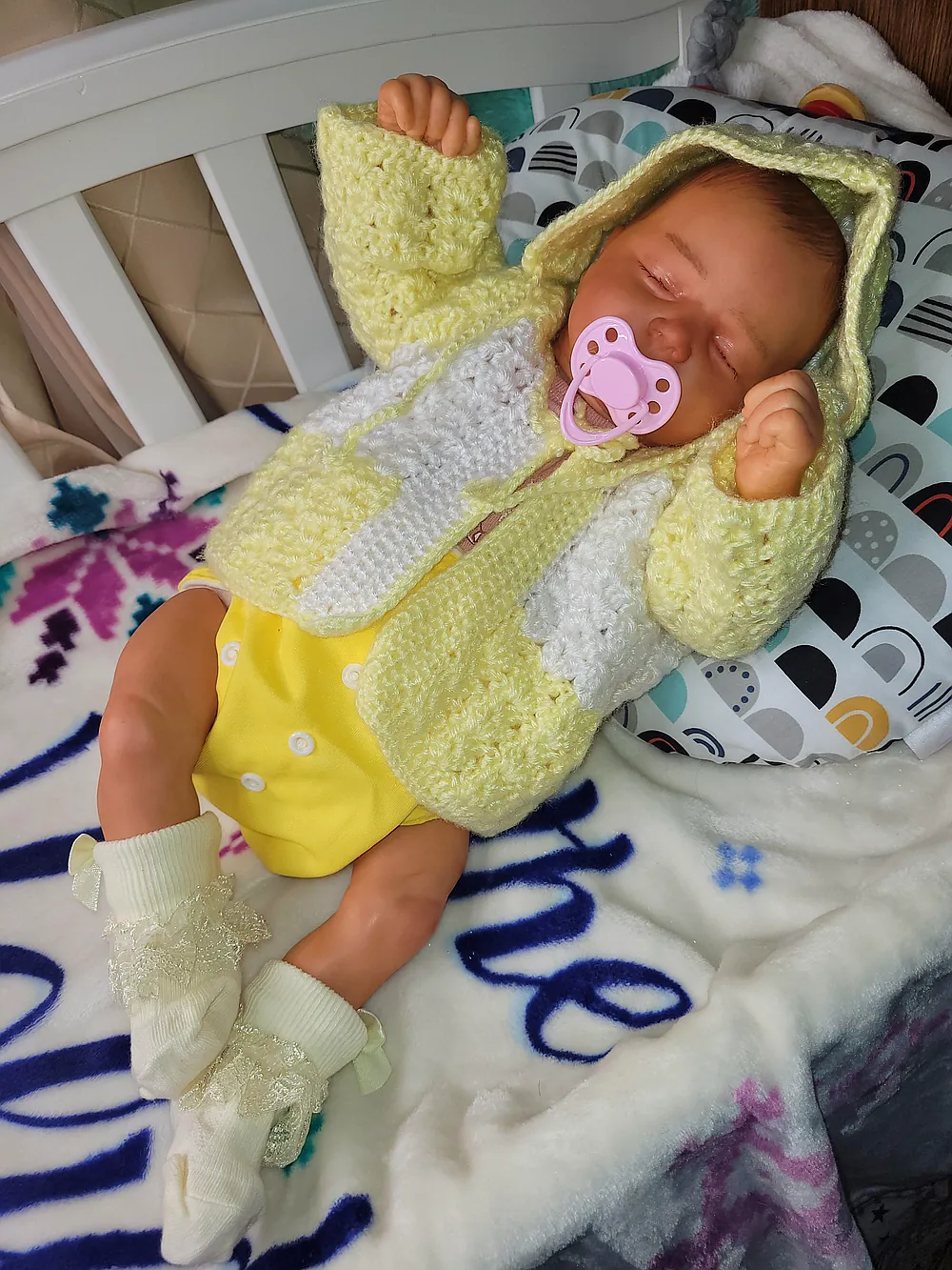 【リボーンドール】 Miya Asleep Miya Asleep Reborn Baby Doll by Ana Gagnon | Lil Papus Babies