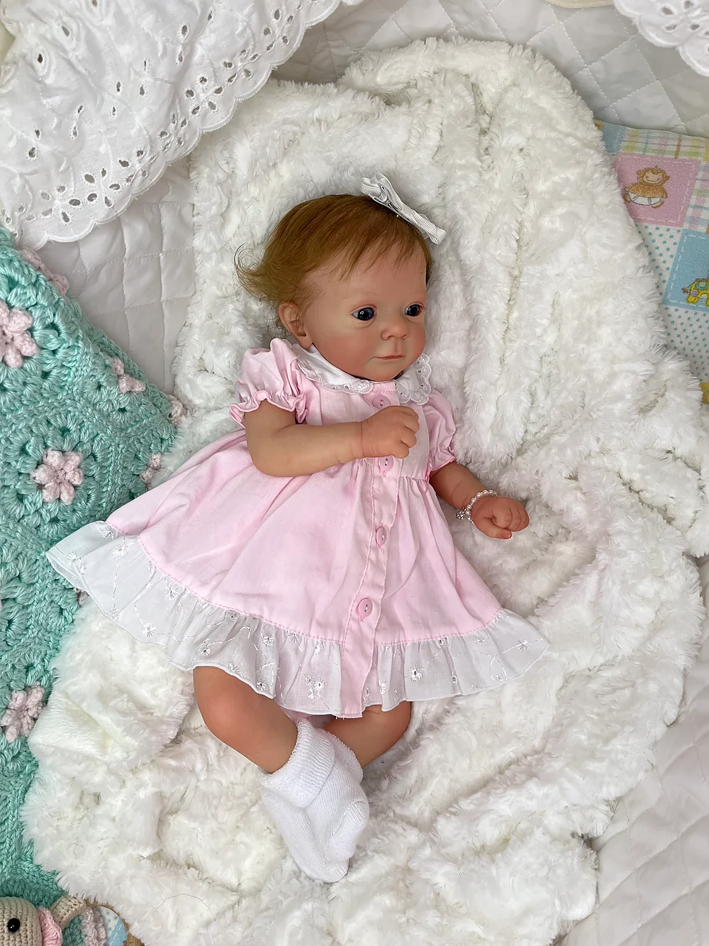 Felicia Reborn Baby Doll by Wendy Bayles | Wendy's Sweet Pea Nursery