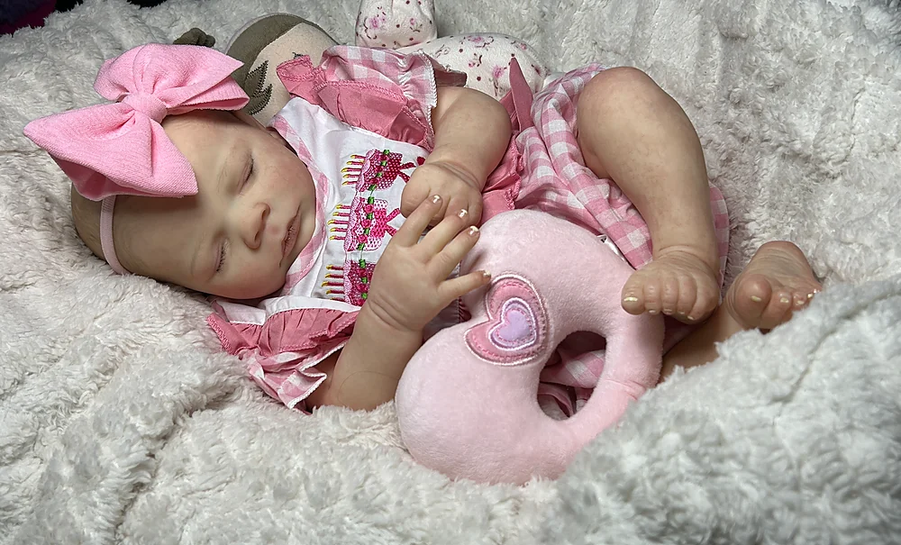 Charlotte Reborn Baby Doll by Heartstrings Creations | Heartstrings