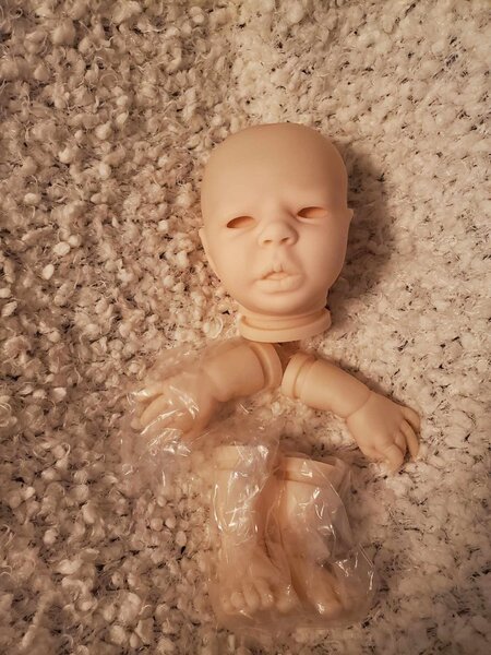 Emmy reborn doll kit by | LOTTY B'S REBORN NURSERY