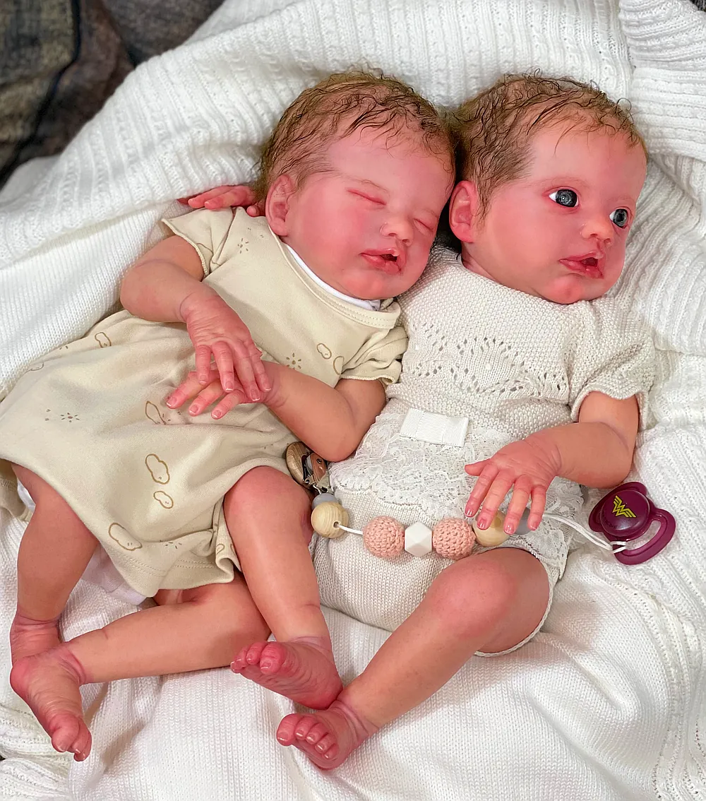 【リボーンドール】双子の赤ちゃん PRIMROSE Primrose Reborn Baby Doll by Billie Kramer | Reborns by Billie