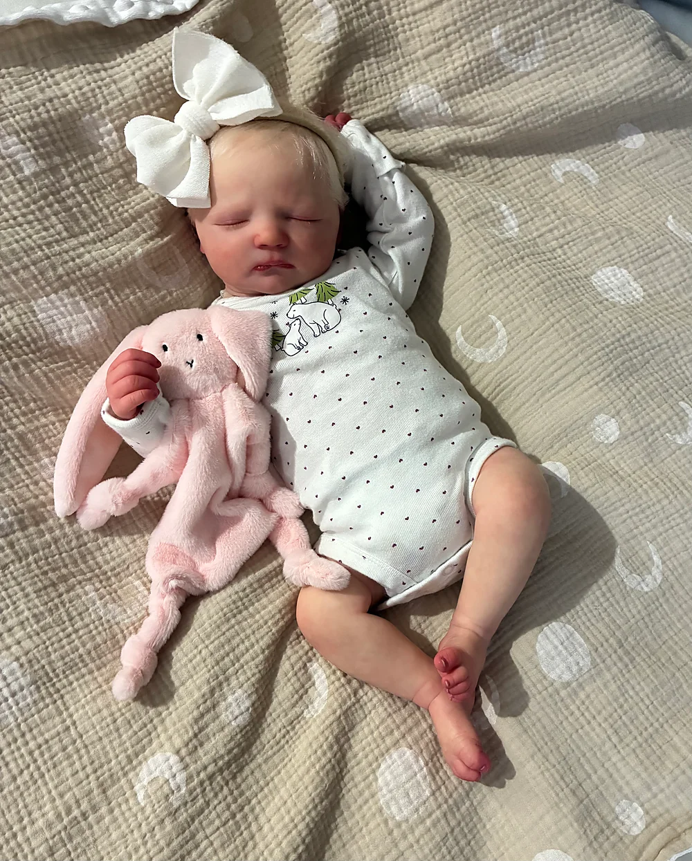 Jennie Pre-owned Reborn Baby Doll by Livingrebornbabies | A Reborn