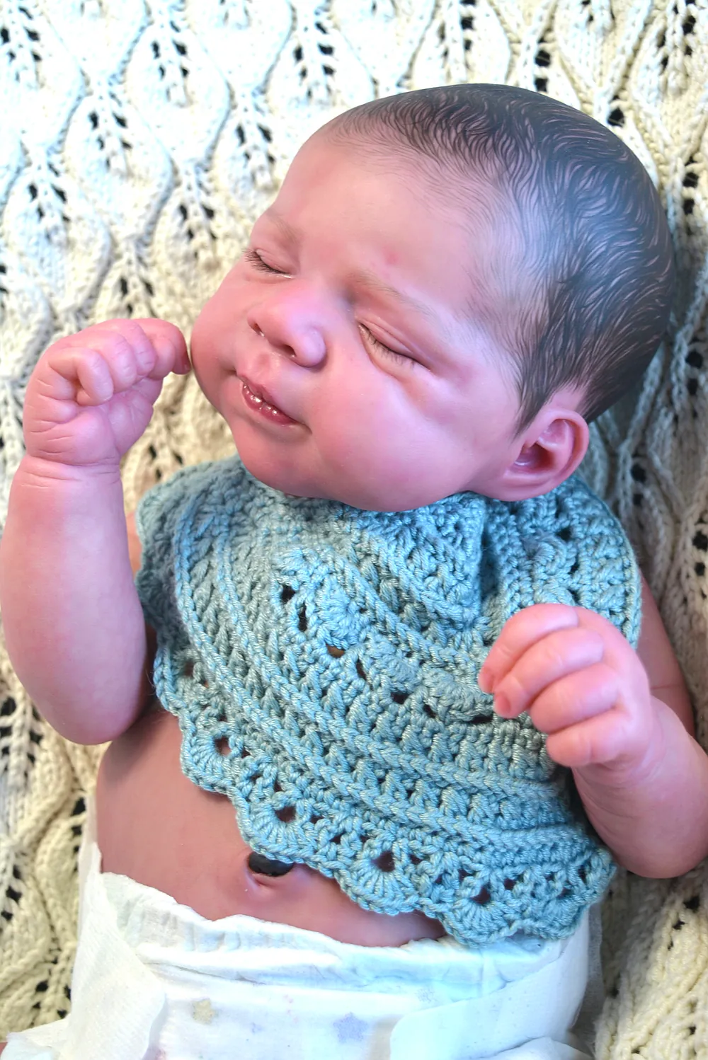 Pascale Reborn Baby Doll by Stephanie S | Reborns And Knits