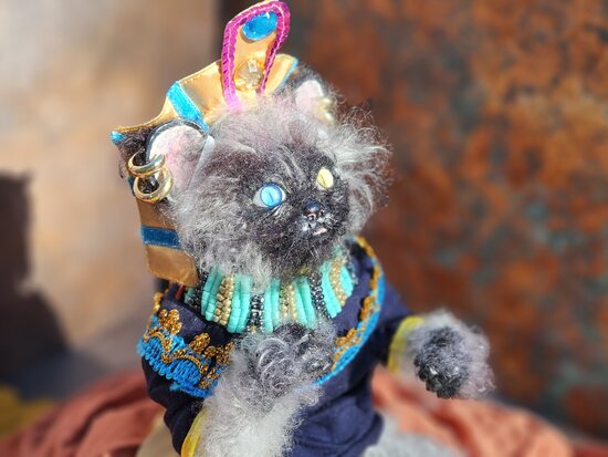 Egyptian kitty by Star Shea from Momma Star's Dolls on Reborns