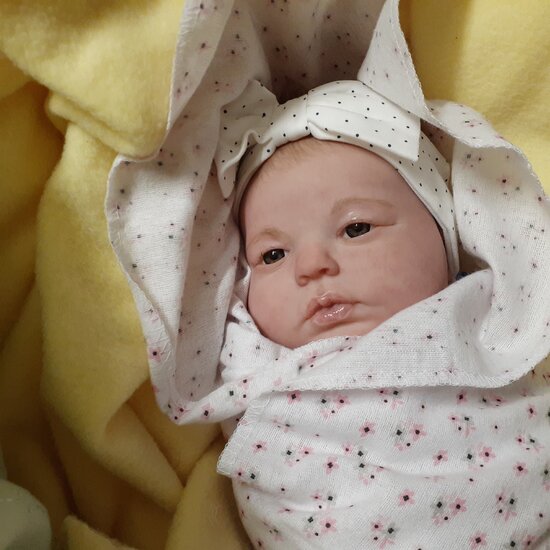 Tessa Awake Reborn Baby Doll by Robin Coffin | Stardust Nursery
