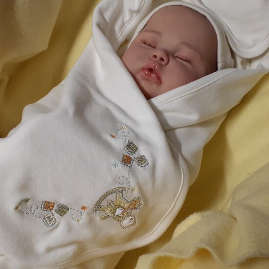 Pickle Reborn Baby Doll by Robin Coffin | Stardust Nursery Reborn
