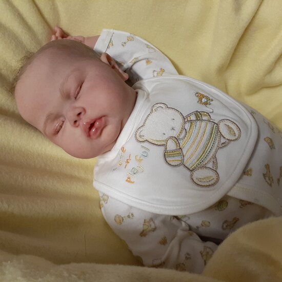 Pickle Reborn Baby Doll by Robin Coffin | Stardust Nursery Reborn