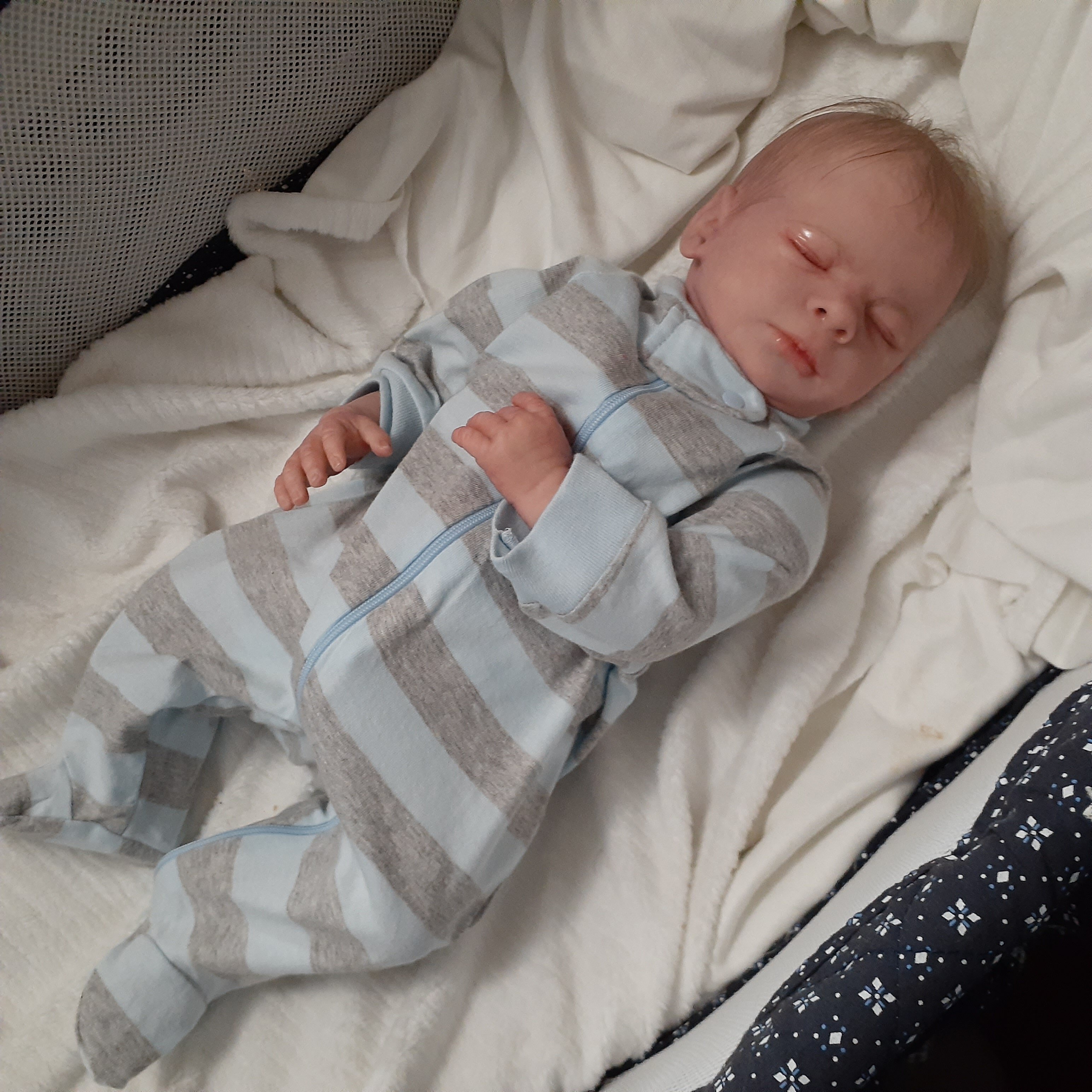 Clyde by Robin Coffin from Stardust Nursery Reborn Dolls on Reborns