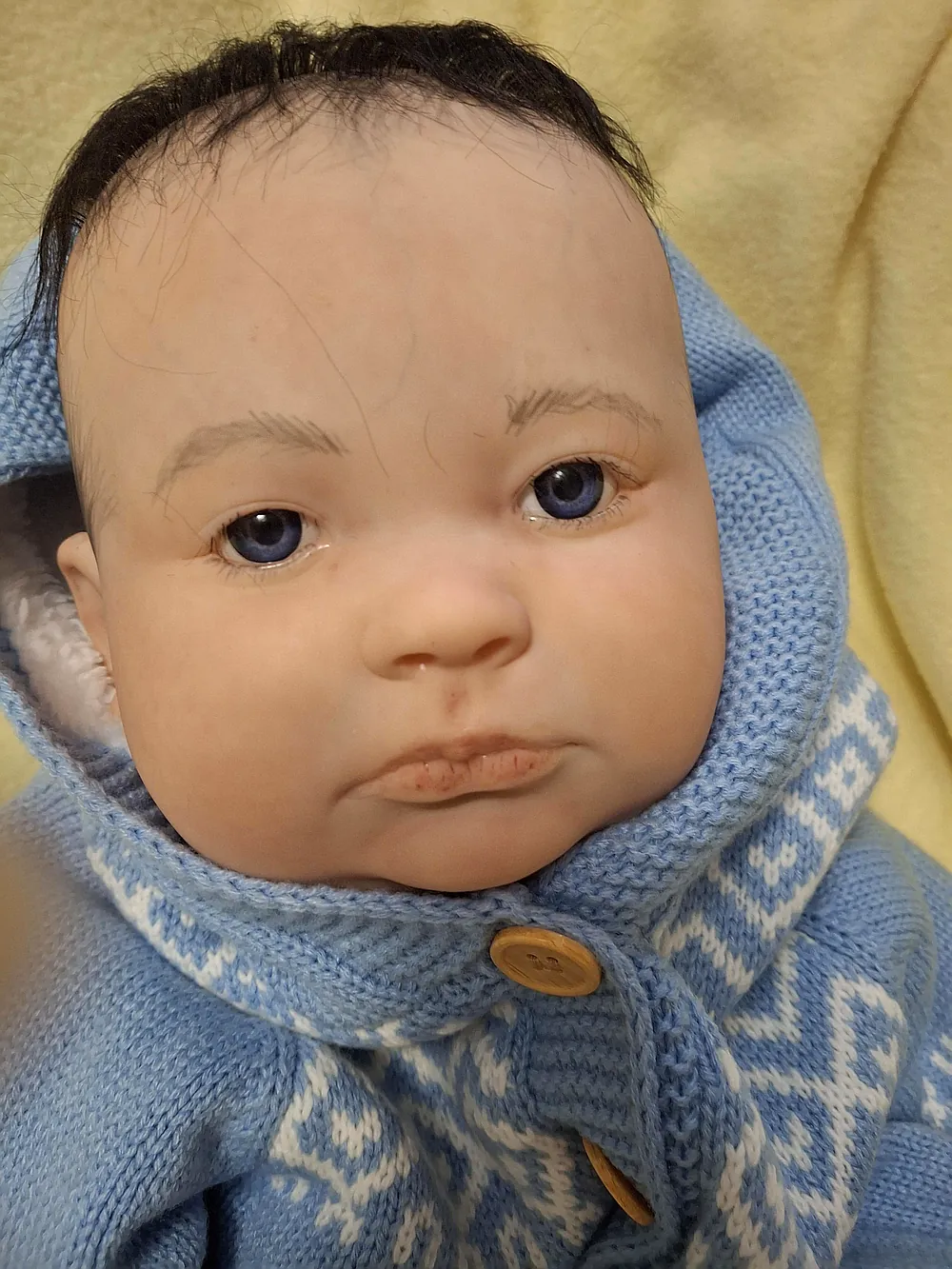 Joseph 3 Month Size Reborn Baby Doll by Robin Coffin | Stardust