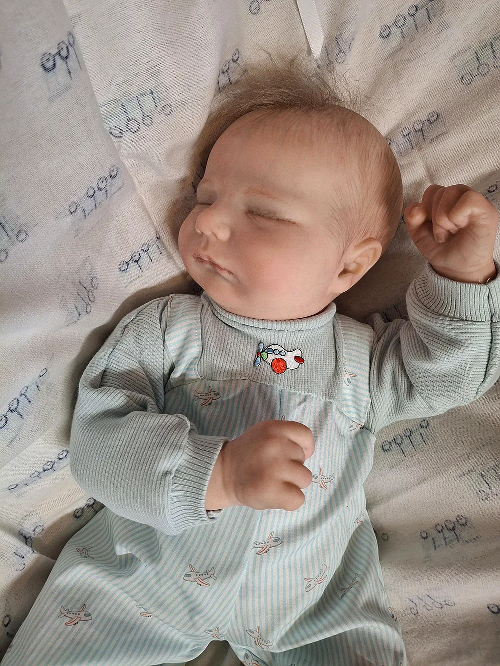 Ethan Asleep Reborn Baby Doll by Robin Coffin | Stardust Nursery