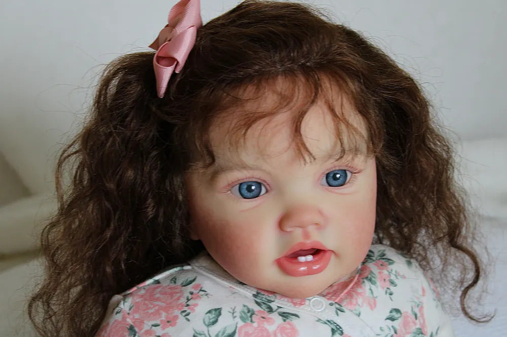 Lottie Reborn Baby Doll by Colette Bivens | La Petite Mamselle