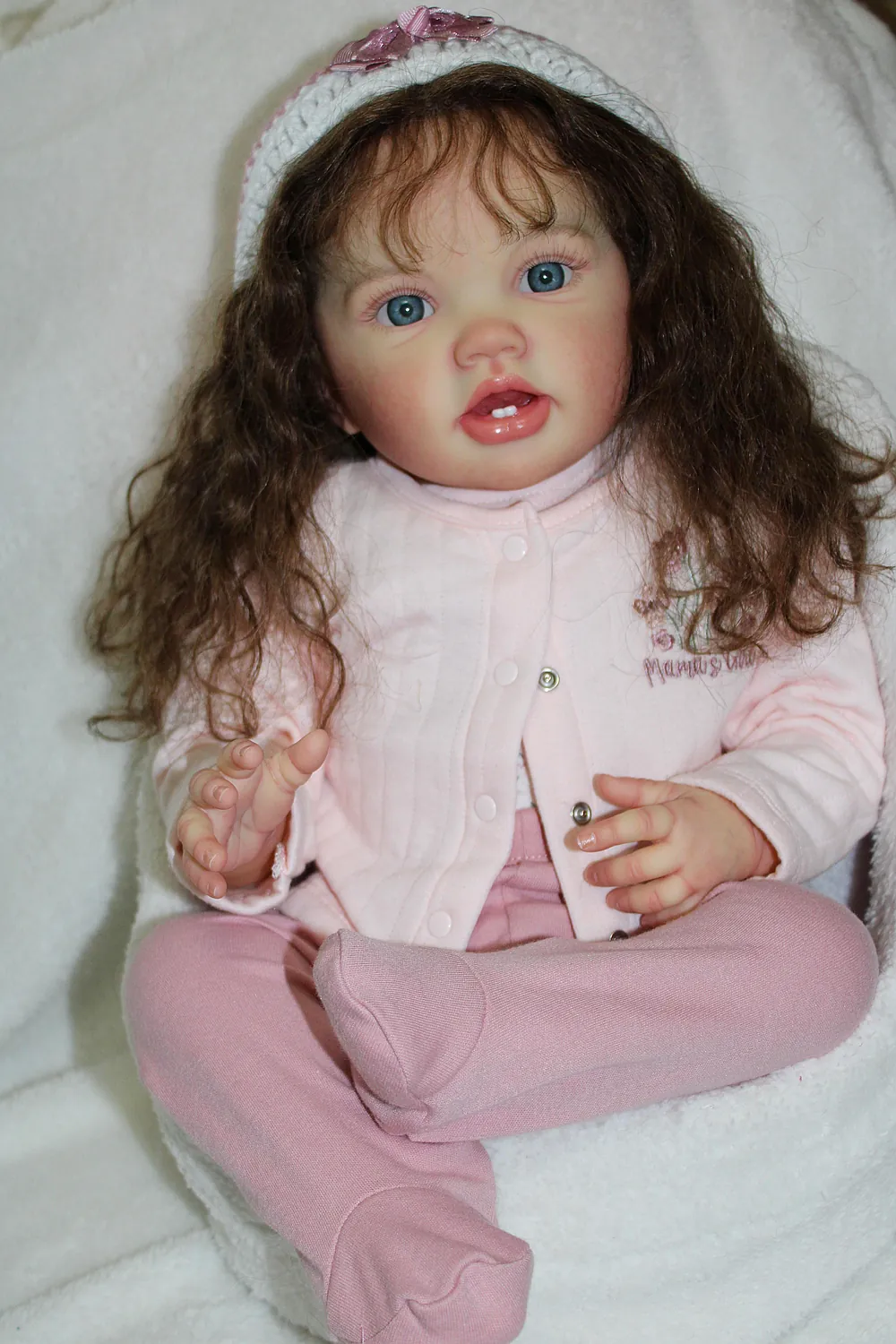 Lottie Reborn Baby Doll by Colette Bivens | La Petite Mamselle