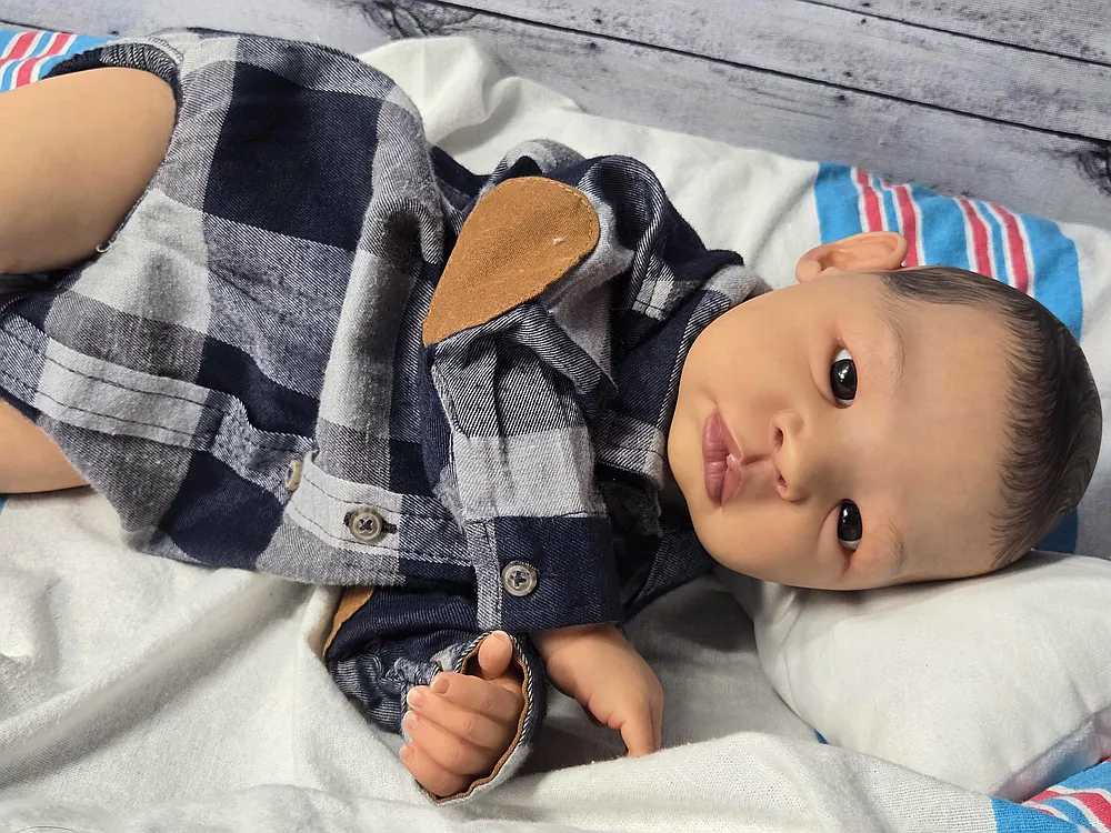 Riley Reborn Baby Doll by Wanda Rodriguez | A Storks Reborn Nursery