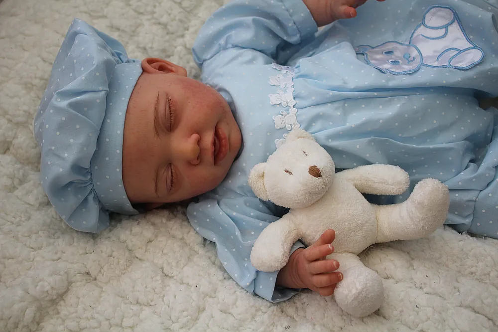Elsa Reborn Baby Doll by Joanna Thawley | Freaky Puffalumps