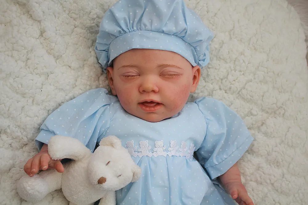 Elsa Reborn Baby Doll by Joanna Thawley | Freaky Puffalumps