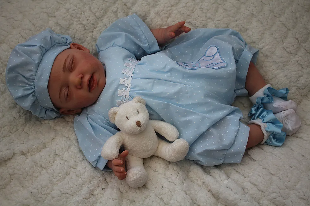 Elsa Reborn Baby Doll by Joanna Thawley | Freaky Puffalumps