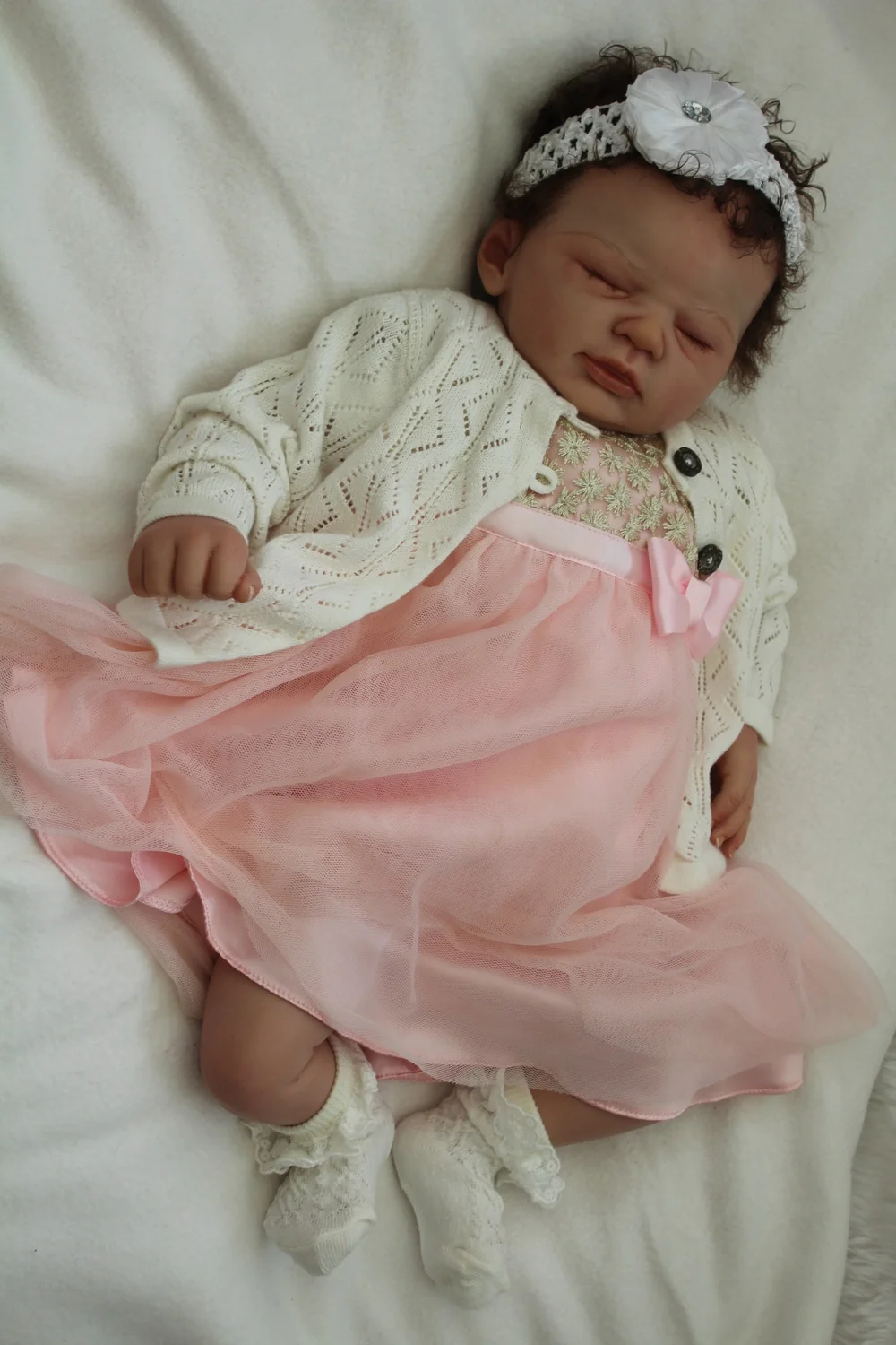Raven Reborn Baby Doll by Joanna Thawley | Freaky Puffalumps