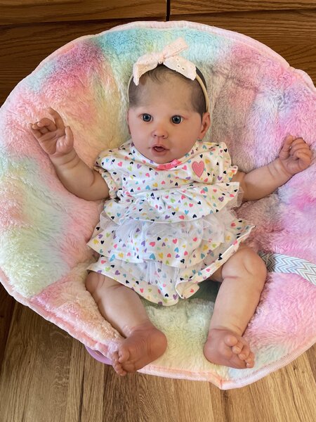 Joan prototype reborn doll by Pink Peony Reborns | Megs pre loved