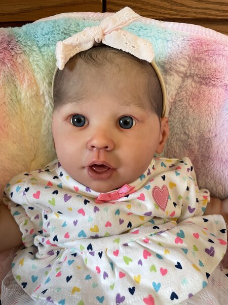 Joan prototype reborn doll by Pink Peony Reborns | Megs pre loved