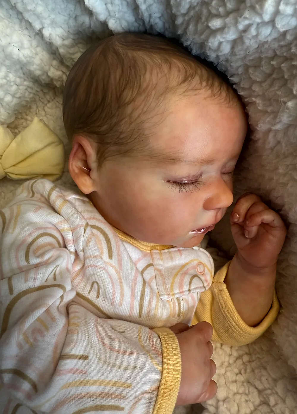Marnie Asleep reborn doll by Ana Paulson | Mi Amor Reborn Nursery