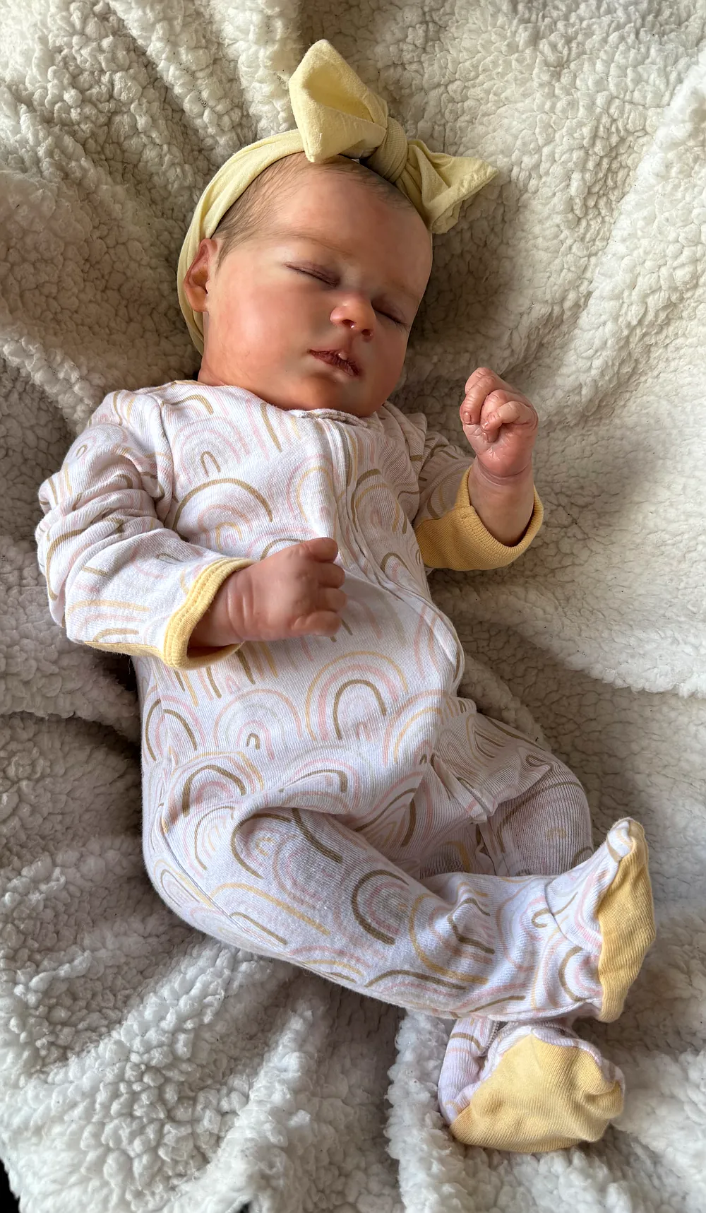 Marnie Asleep reborn doll by Ana Paulson | Mi Amor Reborn Nursery