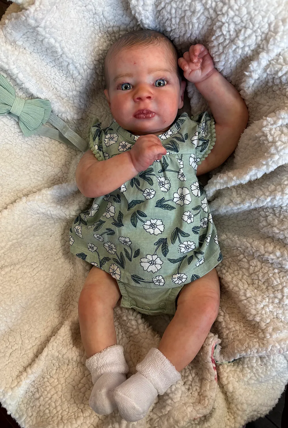 【リボーンドール】 Mary Awake Mary Awake Reborn Baby Doll by Karen K Potter | Karen's Kreations