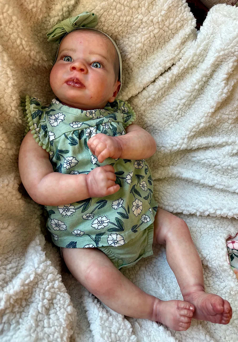 Mary Awake Reborn Baby Doll by Ana Paulson | Mi Amor Reborn Nursery