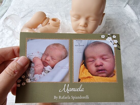 Manuela Reborn Doll Kit by | Snow Angels Nursery