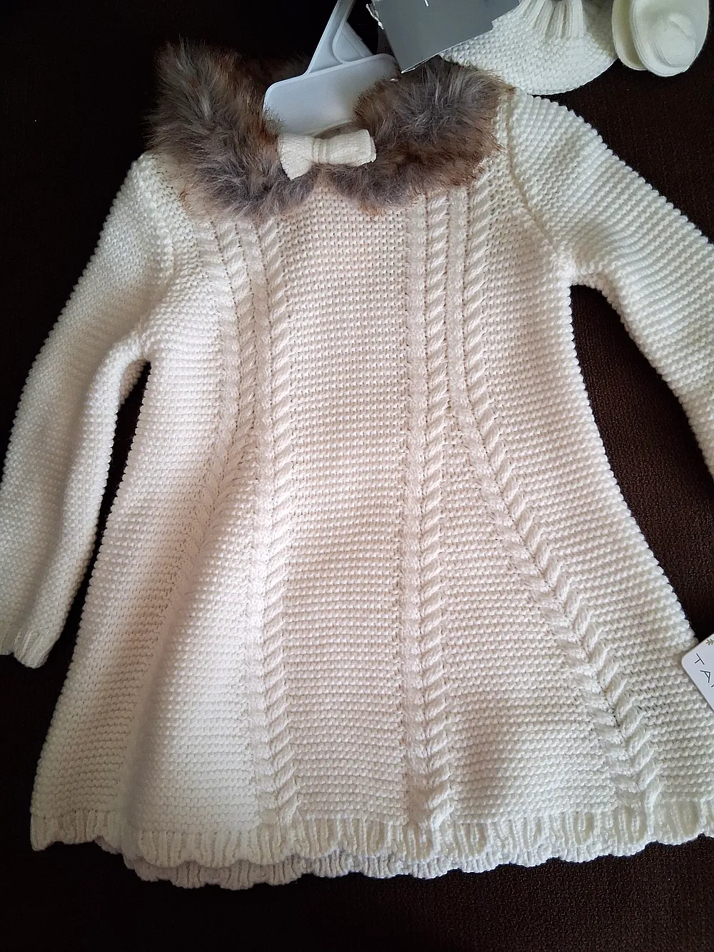 ae long-sleeve cable knit sweater mini dress Cozy Allure Cable Knit Mini Dress
