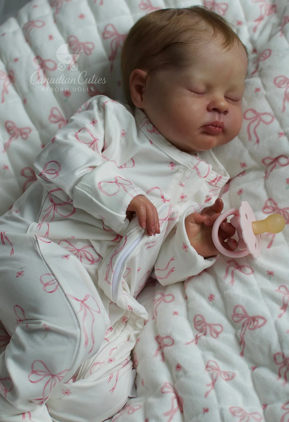 Esenia Reborn Baby Doll by Emily Dawson | Canadian Cuties Reborn Dolls