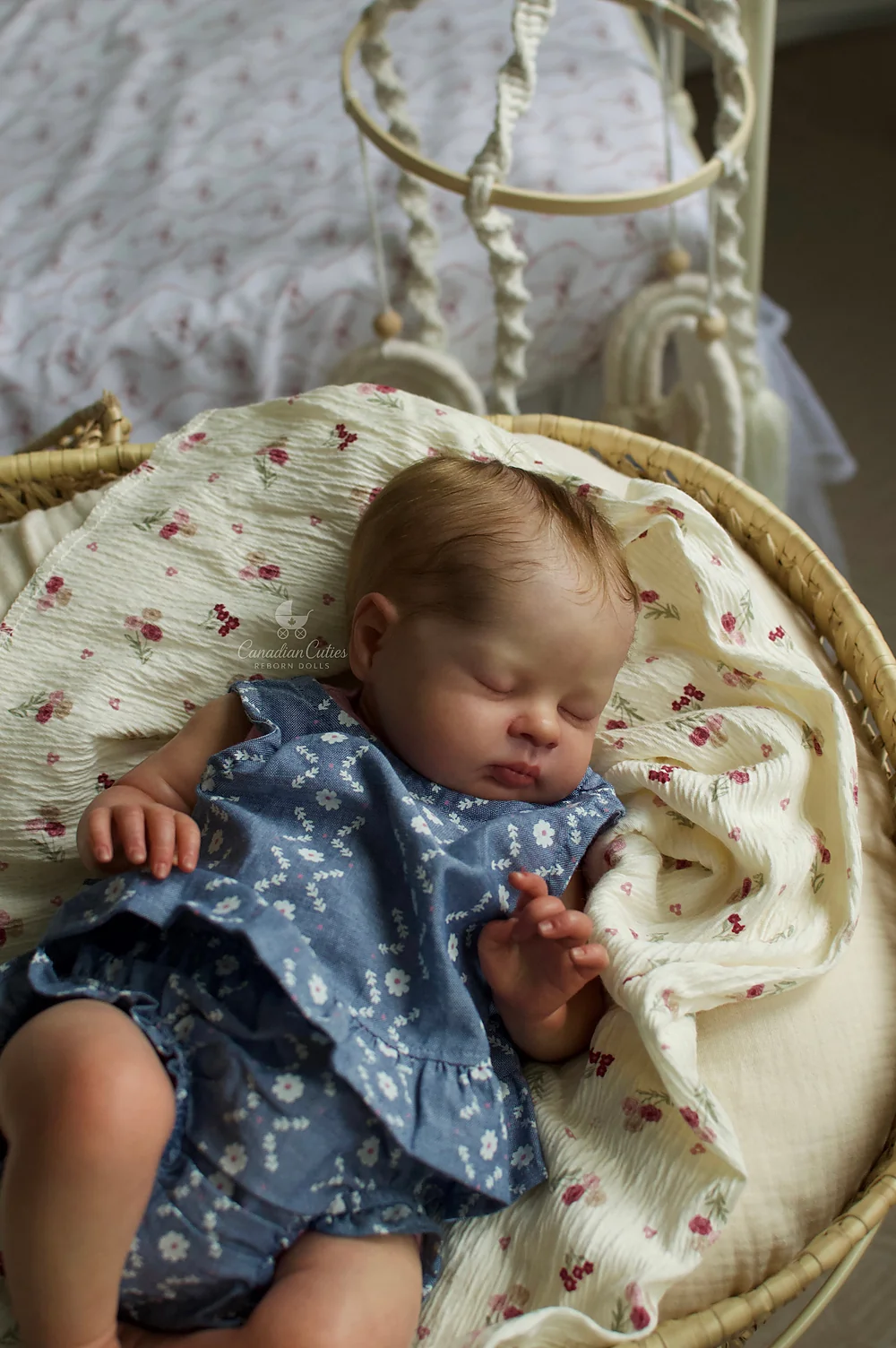 Esenia Reborn Baby Doll by Emily Dawson | Canadian Cuties Reborn Dolls