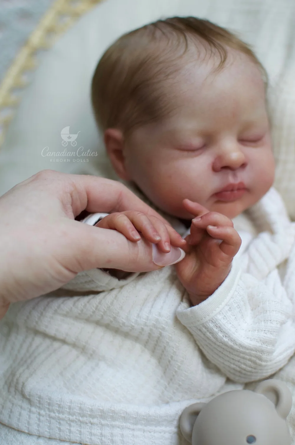 Esenia Reborn Baby Doll by Emily Dawson | Canadian Cuties Reborn Dolls