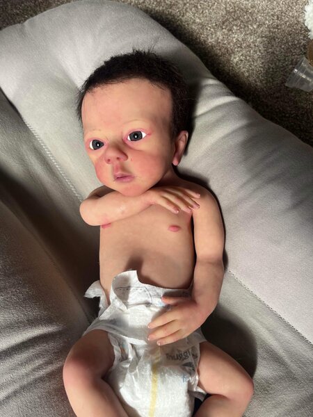 Luke Silicone Reborn Baby Doll by | Kimberly Baker