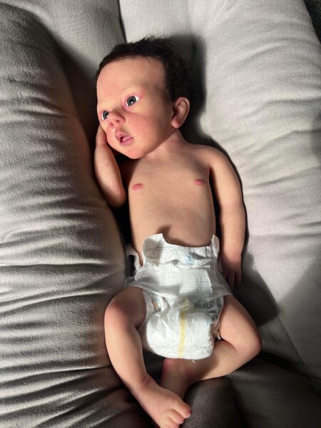 Luke Silicone Reborn Baby Doll by | Kimberly Baker