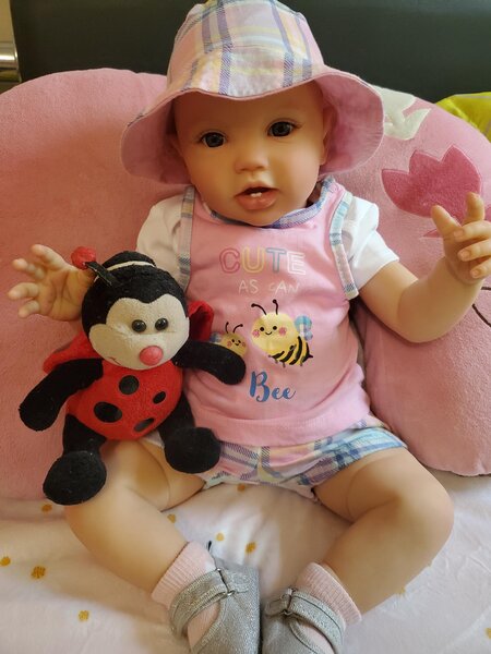 Lottie Pre-owned Reborn Baby Doll by | Adorable Babies