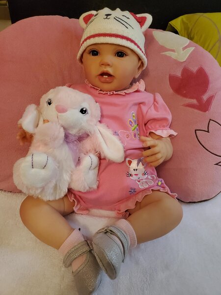Lottie Pre-owned Reborn Baby Doll by | Adorable Babies