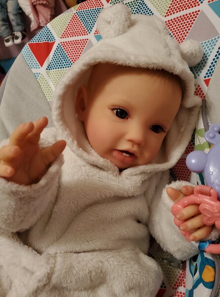 Lottie Pre-owned Reborn Baby Doll by | Adorable Babies