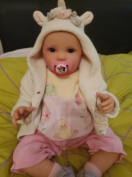 Lottie Pre-owned Reborn Baby Doll by | Adorable Babies